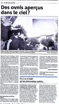 UFO Nice-Matin 2008